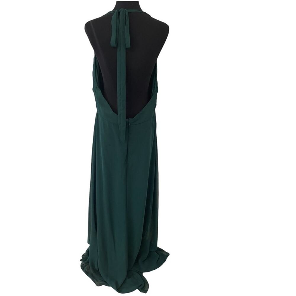 New ~ BIRDY GREY ~ “Moni” emerald green gown 2XL PROM FAST SHIP! - Picture 9 of 11
